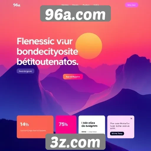 Tendências de design no site 96a.com